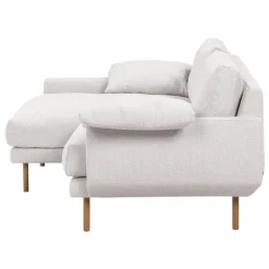 Interface Bebé soffa med schäslong, vänster, beige Muru 472 - ek