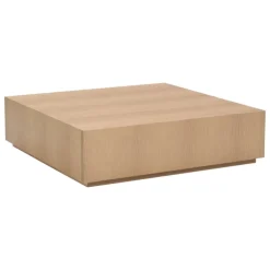 Interface Box soffbord, 90 x 90 x 27 cm, ek