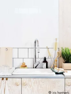 Iris Hantverk Diskborste med handtag