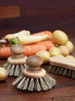 Iris Hantverk Rotfruktsborste