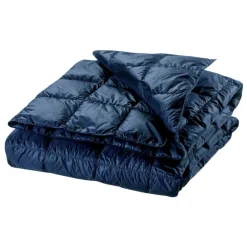 Joutsen Kulkuri pläd, 130 x 190 cm, mörkblå