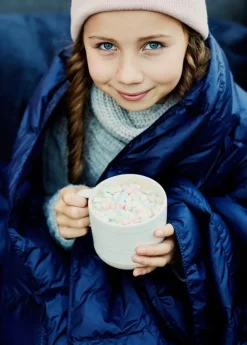 Joutsen Kulkuri pläd, 130 x 190 cm, mörkblå