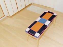 Juslin Maunula Dyna till bänk 153A, 112,5 x 40 cm, Topaasi