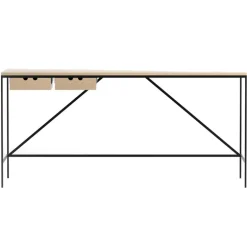 Karakter Cache konsolbord, 152 x 56 cm, ek - jet black