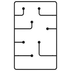 Karakter Hang Around klädhängare, stor