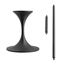 Karakter Jazz ljusstake, svart