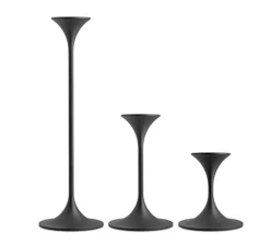 Karakter Jazz ljusstake, svart