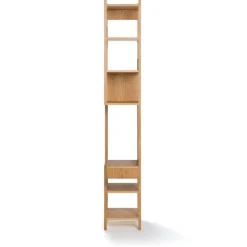 Karakter Lungangolo hylla, vänster, oljad ek