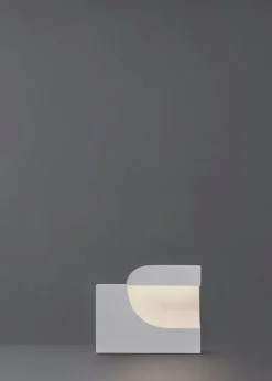 Karakter Moby bordslampa, vit