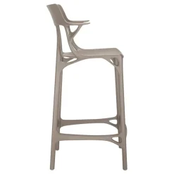 Kartell A.I. barstol, 65 cm, grå