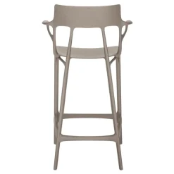 Kartell A.I. barstol, 65 cm, grå