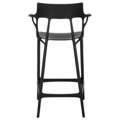 Kartell A.I. barstol, 65 cm, svart