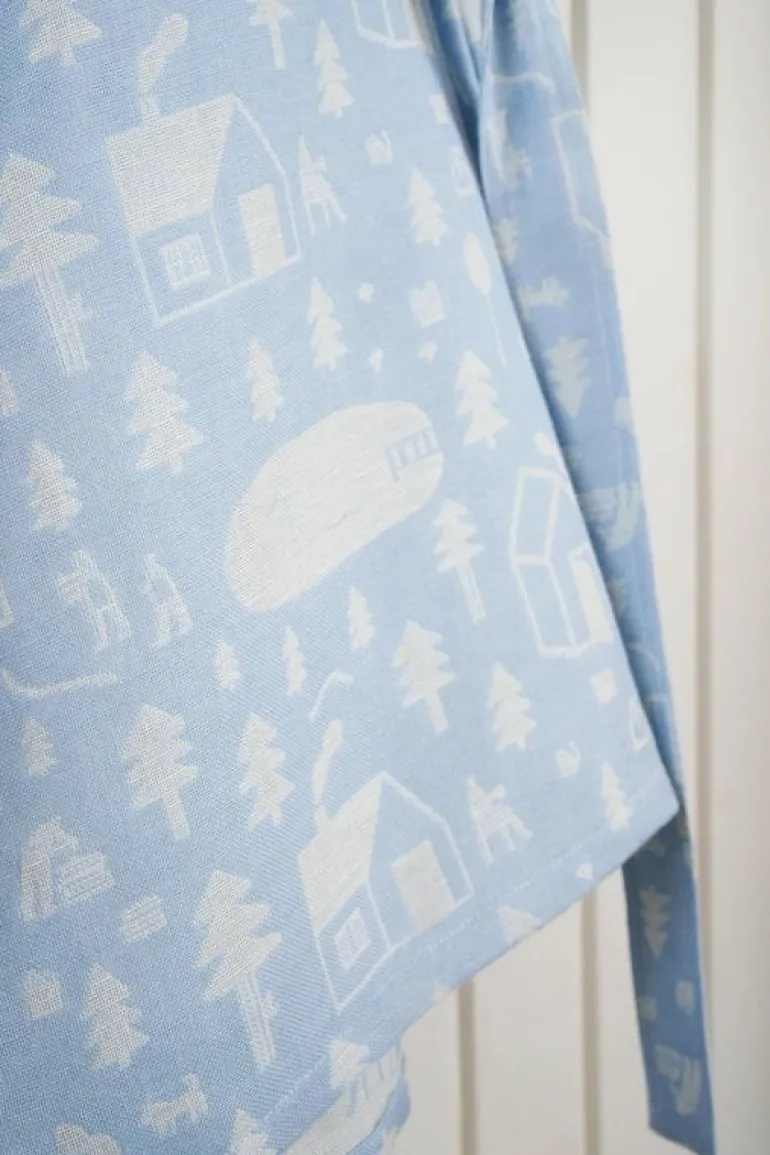 Kauniste Sauna handduk, ljusblå