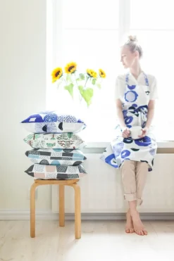 Kauniste Sokeri kuddfodral, blå