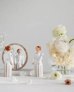 Kay Bojesen Denmark Brud, vit