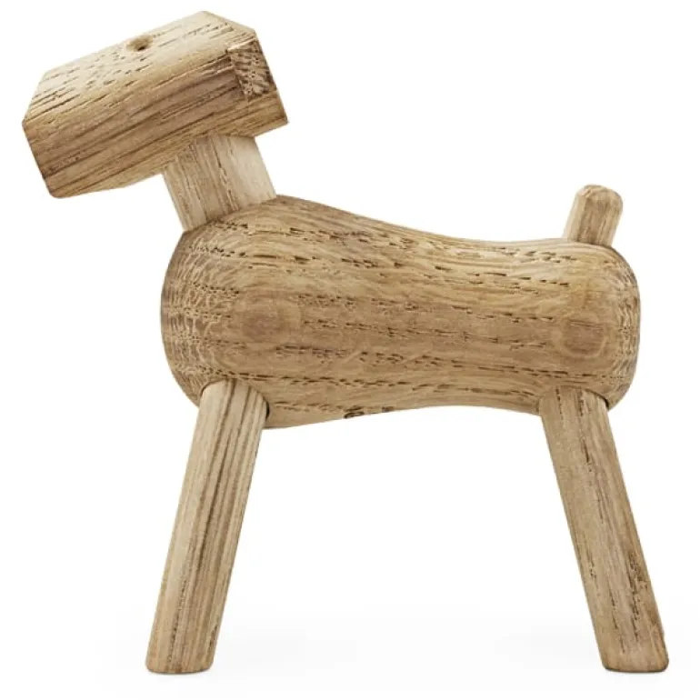 Kay Bojesen Denmark Dog Tim, ljusbrun