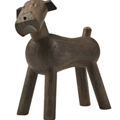 Kay Bojesen Denmark Dog Tim, mörkbrun