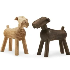 Kay Bojesen Denmark Dog Tim, mörkbrun