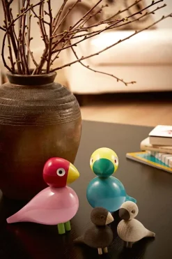 Kay Bojesen Denmark Lovebirds 2 delar, ek - rökt ek