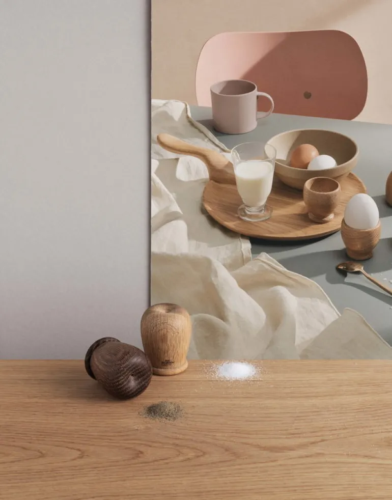 Kay Bojesen Denmark Menageri serveringsfat med handtag, ek