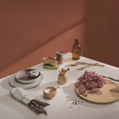 Kay Bojesen Denmark Menageri serveringsfat med handtag, ek