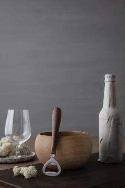 Kay Bojesen Denmark Menageri flasköppnare, valnöt