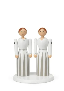 Kay Bojesen Denmark Plattform för brud och brudgum, vit