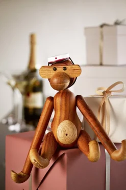 Kay Bojesen Denmark Träapa, liten, teak