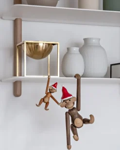 Kay Bojesen Denmark Träapa, liten, rökt ek