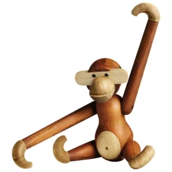Kay Bojesen Denmark Wooden Monkey, stor, teak