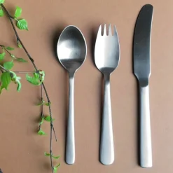 Kay Bojesen Grand Prix barnbestickset, polerat rostfritt stål