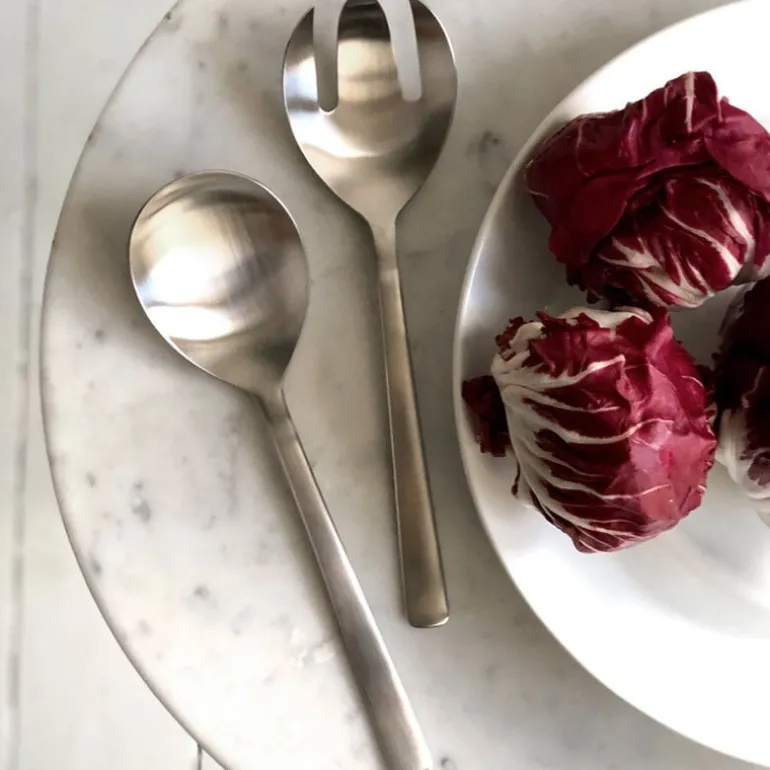 Kay Bojesen Grand Prix salladsset, polerat rostfritt stål