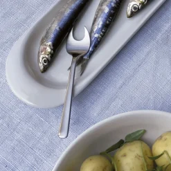 Kay Bojesen Grand Prix skaldjursset, 8 delar, polerat rostfritt stål