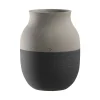 Kähler Omaggio Circulare vas, 20 cm, antracitgrå