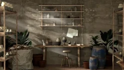 Kähler Omaggio Circulare vas, 20 cm, antracitgrå