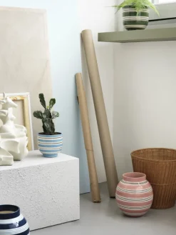 Kähler Omaggio Nuovo blomkruka, 12 cm, blå