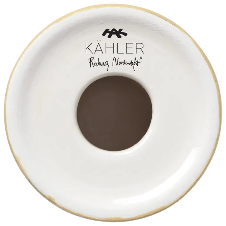 Kähler Omaggio Nuovo ljushållare, 16 cm, ockra