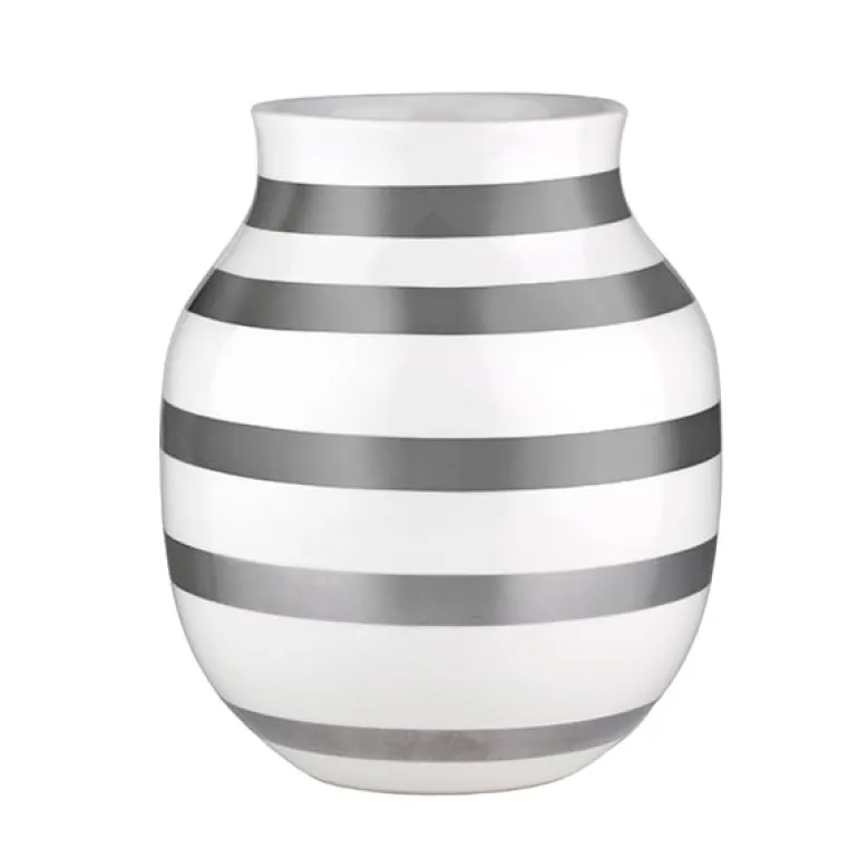 Kähler Omaggio vas, medium, silver