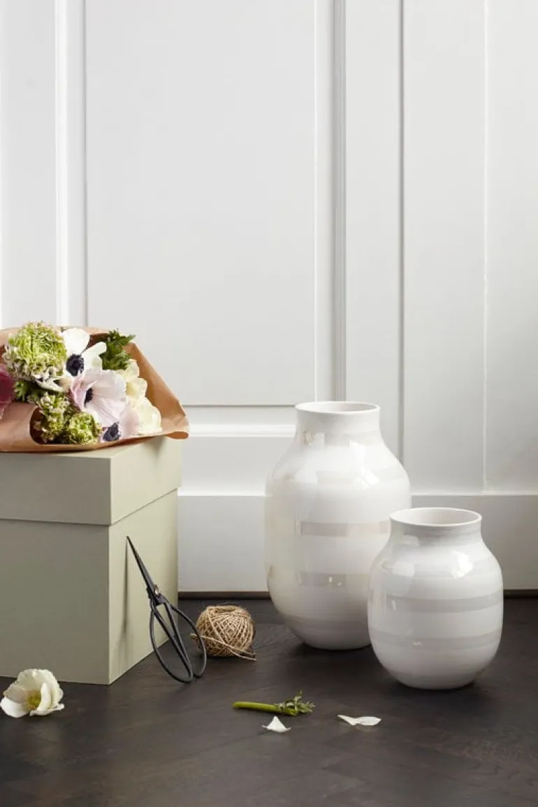 Kähler Omaggio vas, stor, pearl