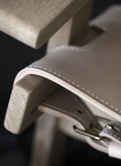 Klassik Studio Hunting Chair, ek - naturläder