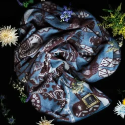 Klaus Haapaniemi & Co. Bees filt, blå