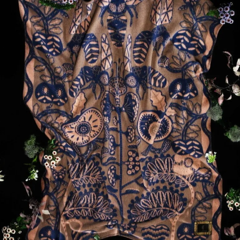 Klaus Haapaniemi & Co. Bees filt, persika