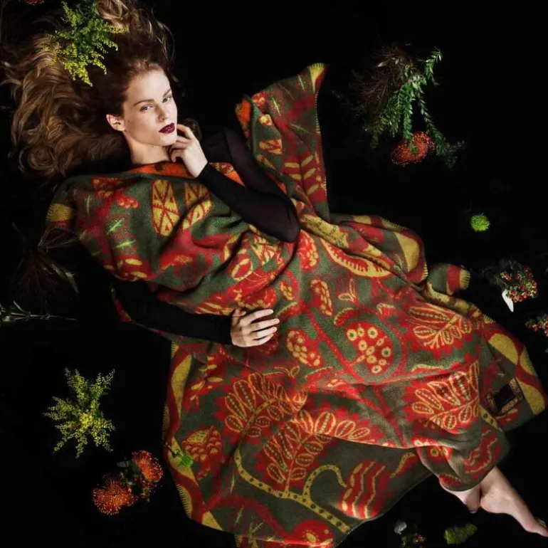 Klaus Haapaniemi & Co. Bees filt, grön