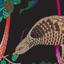 Klaus Haapaniemi & Co. Pheasants tapet, mattbestruken