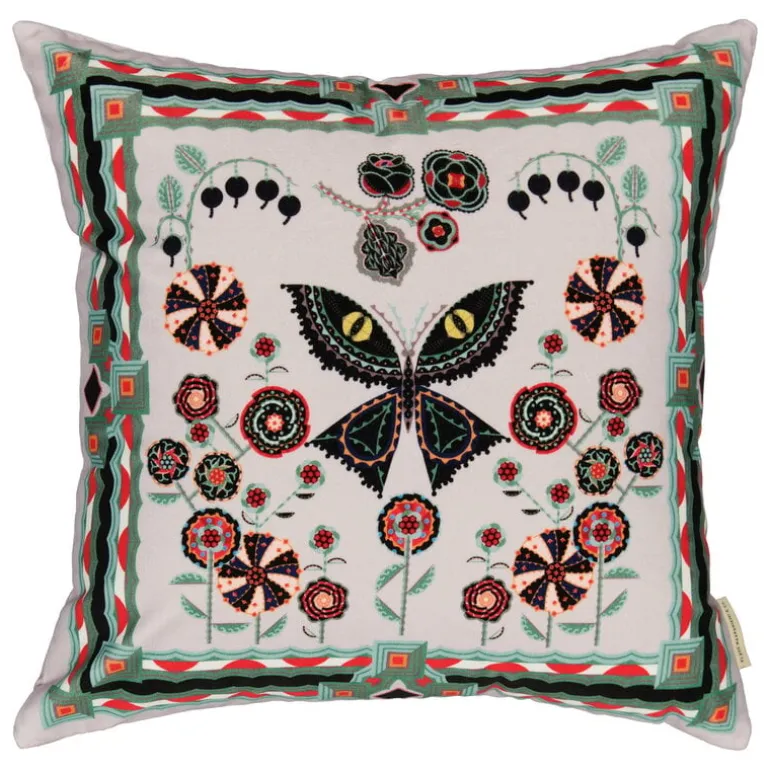 Klaus Haapaniemi & Co. Scary Cat kuddfodral, 50 x 50 cm, sammet