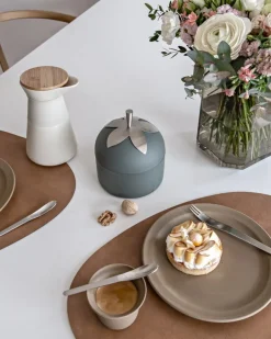 Klong Blad burk, stor, grå