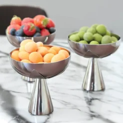 Klong Blad, serveringsskål, rostfritt stål