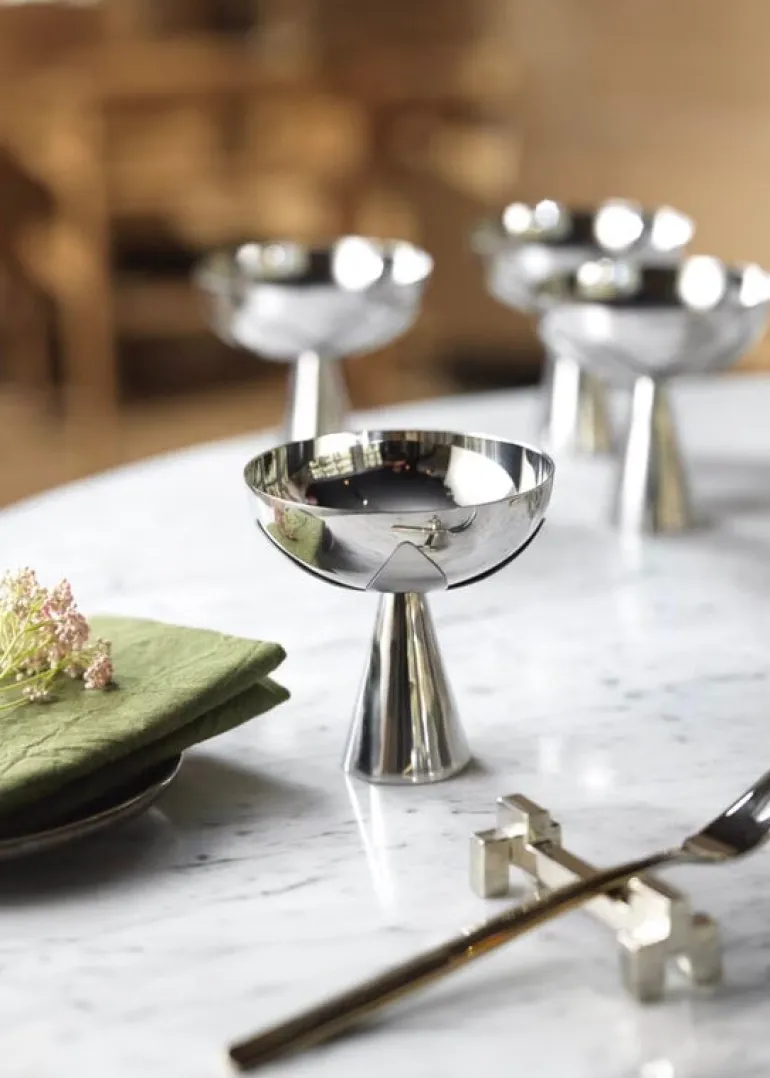 Klong Blad, serveringsskål, rostfritt stål