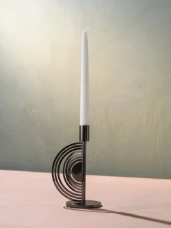 Klong Cirkus ljushållare, liten, svart