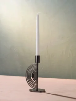 Klong Cirkus ljushållare, liten, svart